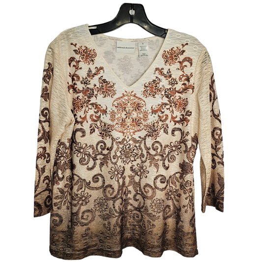 Top 3/4 Sleeve By Alfred Dunner  Size: S