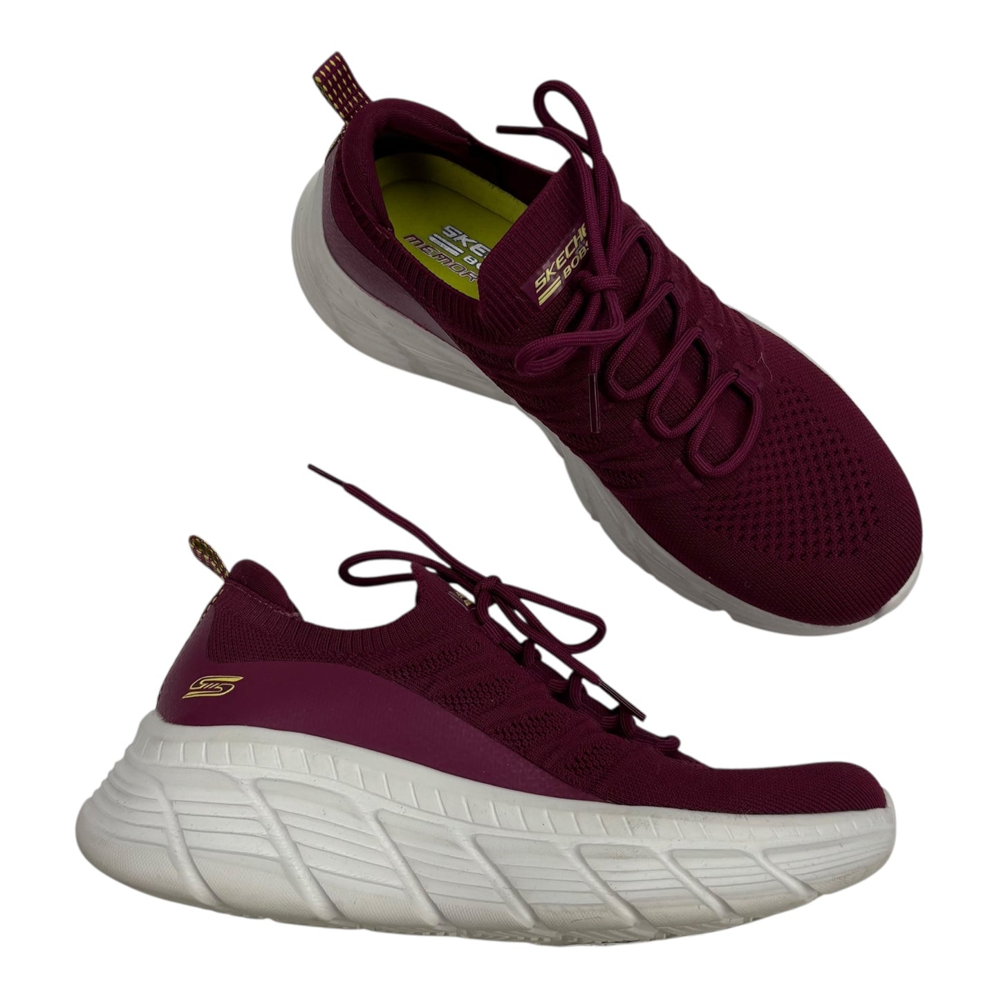 Shoes Athletic By Skechers In Red, Size:7.5