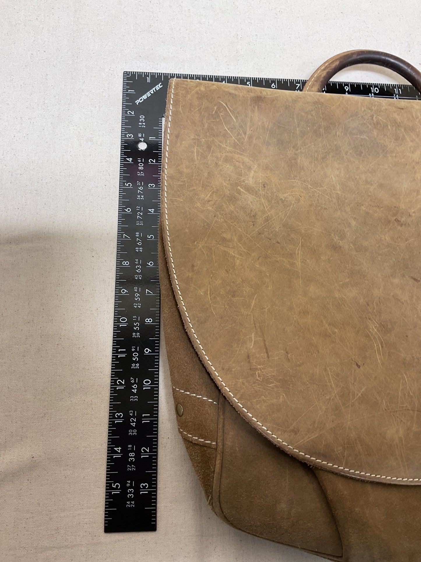 Handbag Leather By Sundance In Brown, Size:Large