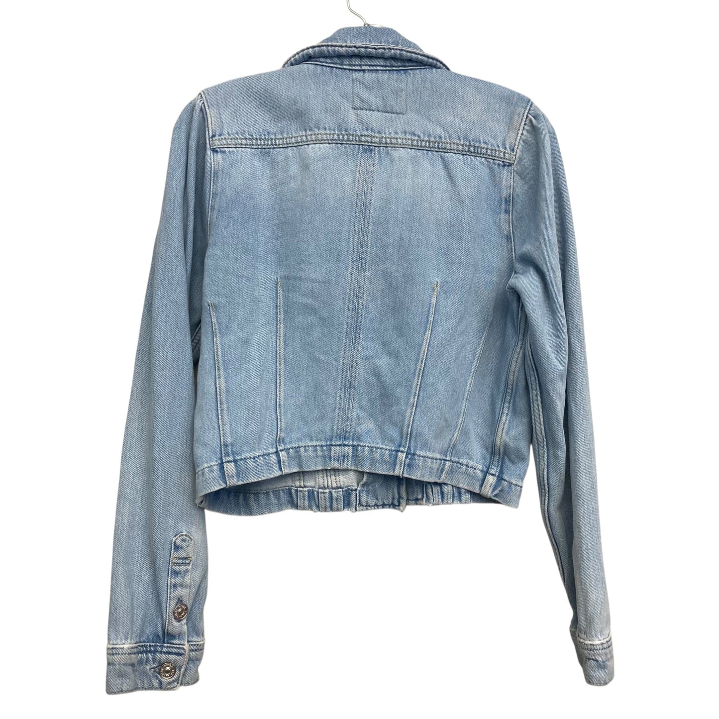 Jacket Denim By Paige In Blue Denim, Size:M