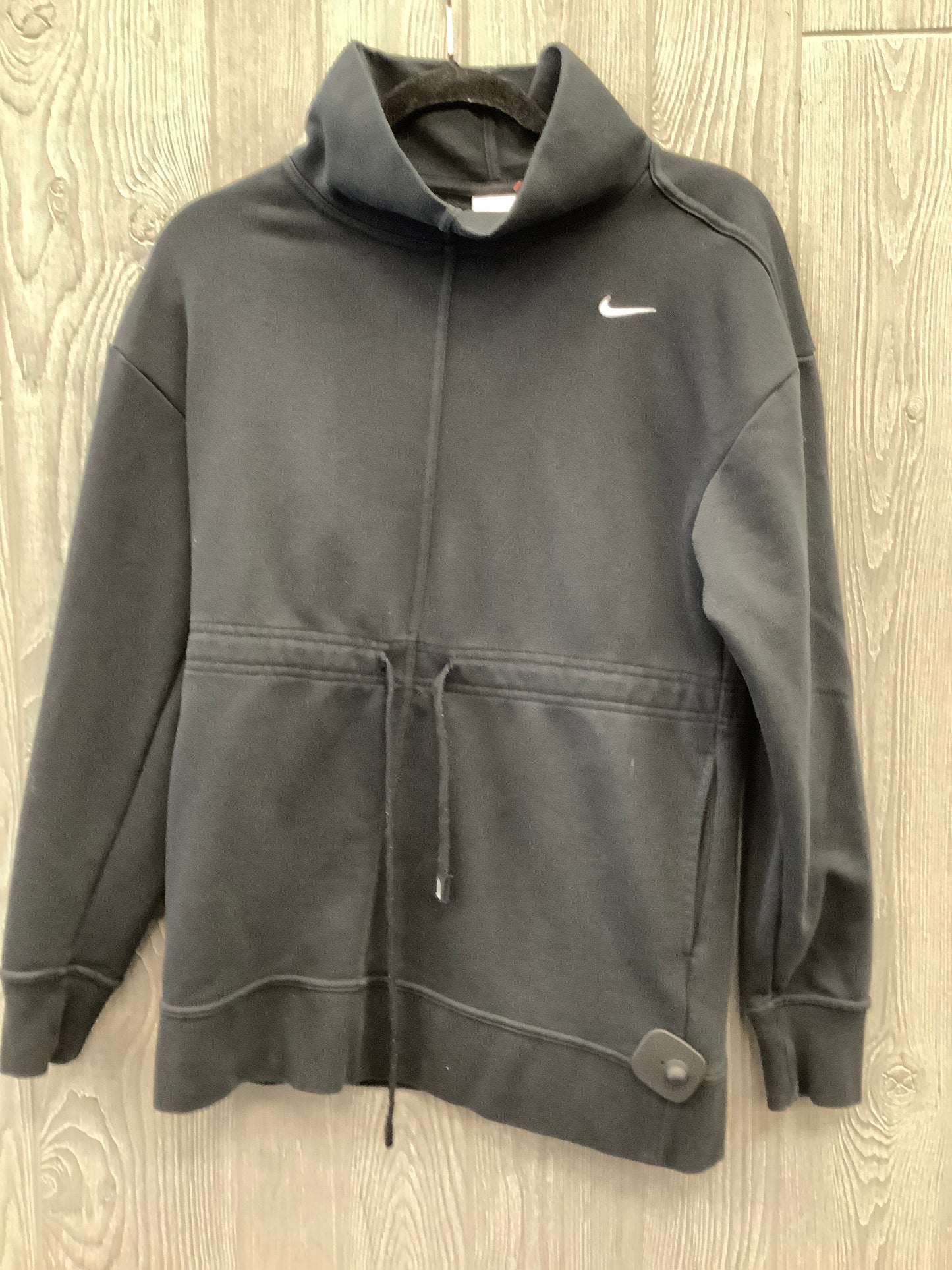 Athletic Sweatshirt Collar By Nike Apparel In Black, Size: Xs