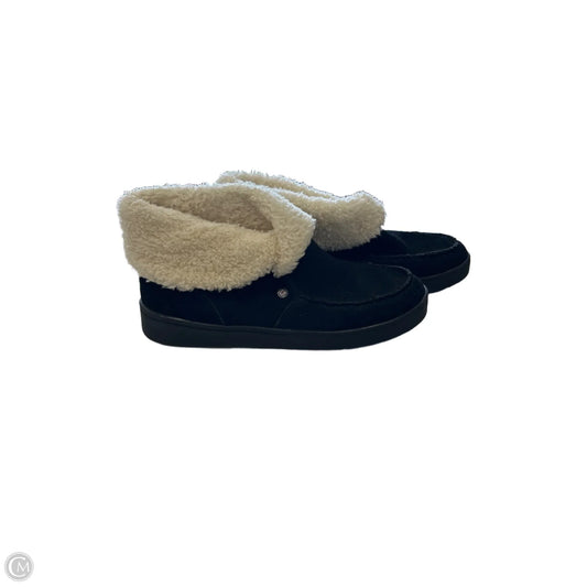 Boots Ankle Flats By Bobs In Black, Size: 8.5