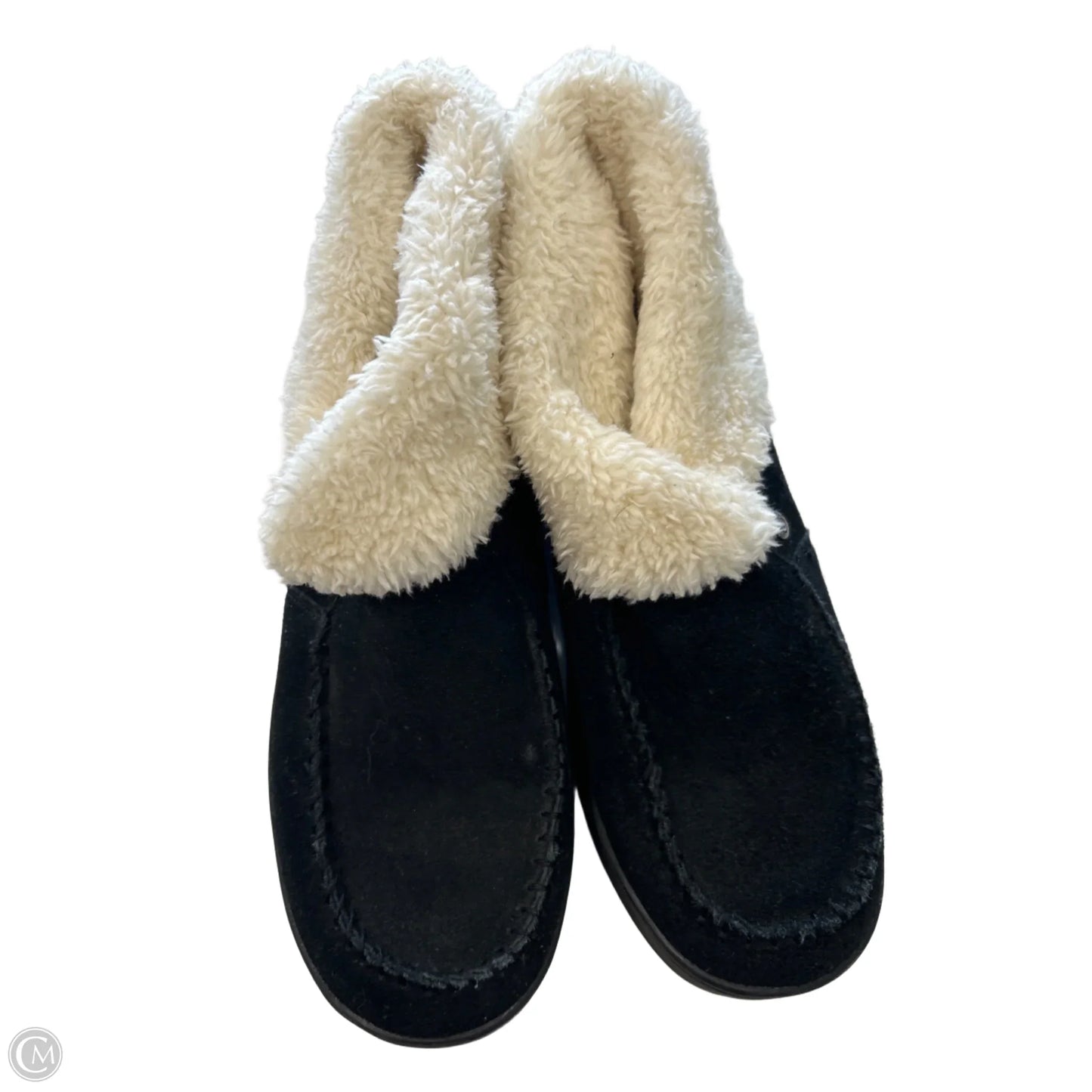 Boots Ankle Flats By Bobs In Black, Size: 8.5