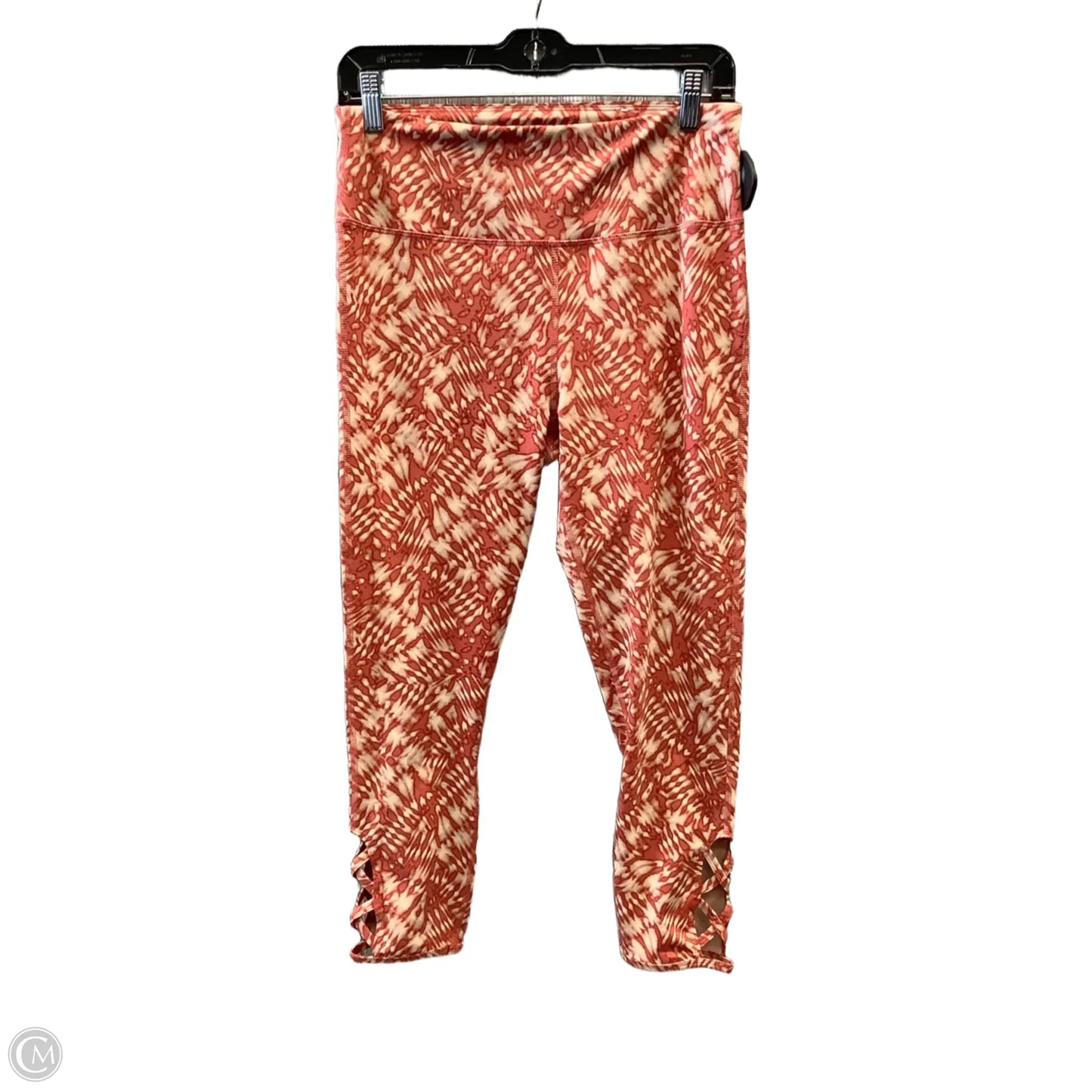 Athletic Leggings By Maurices In Orange, Size: M