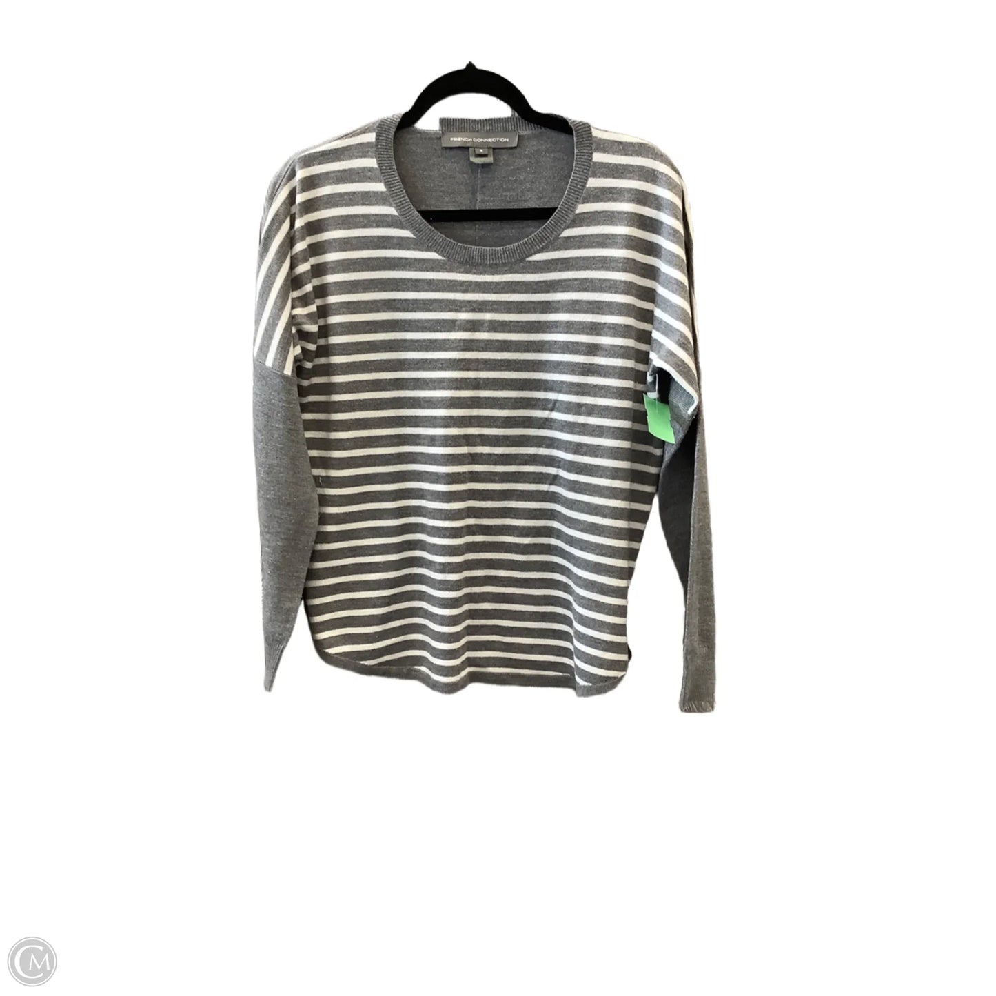 Sweater By French Connection In Grey, Size: S