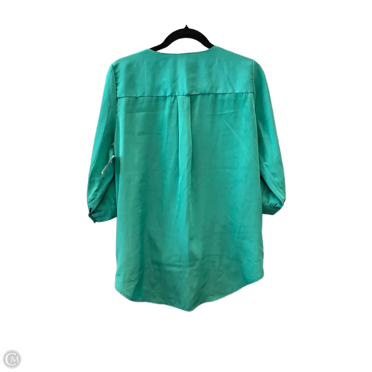 Blouse 3/4 Sleeve By Cynthia Rowley In Green, Size: S