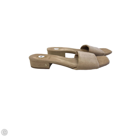 Sandals Flats By Sam And Libby In Tan, Size: 8