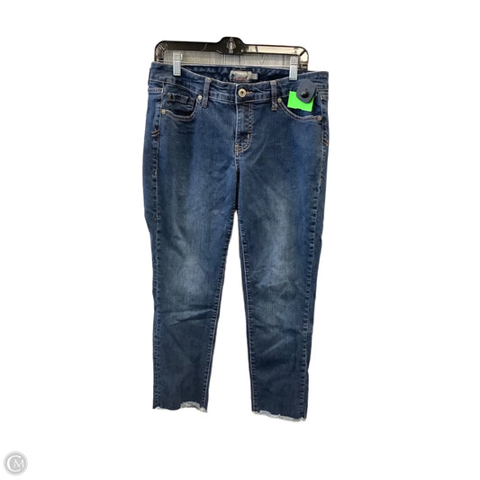 Jeans Skinny By Torrid In Blue Denim, Size: 10