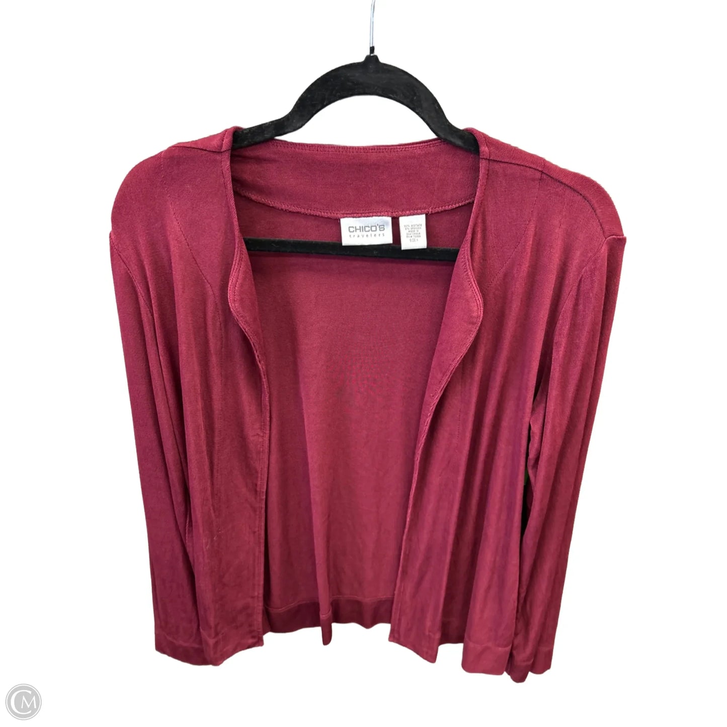 Cardigan By Chicos In Red, Size: M