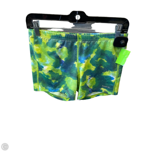 Athletic Shorts By Reebok In Green, Size: M