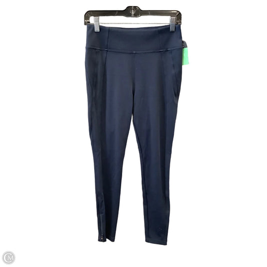 Athletic Leggings By Athleta In Navy, Size: S