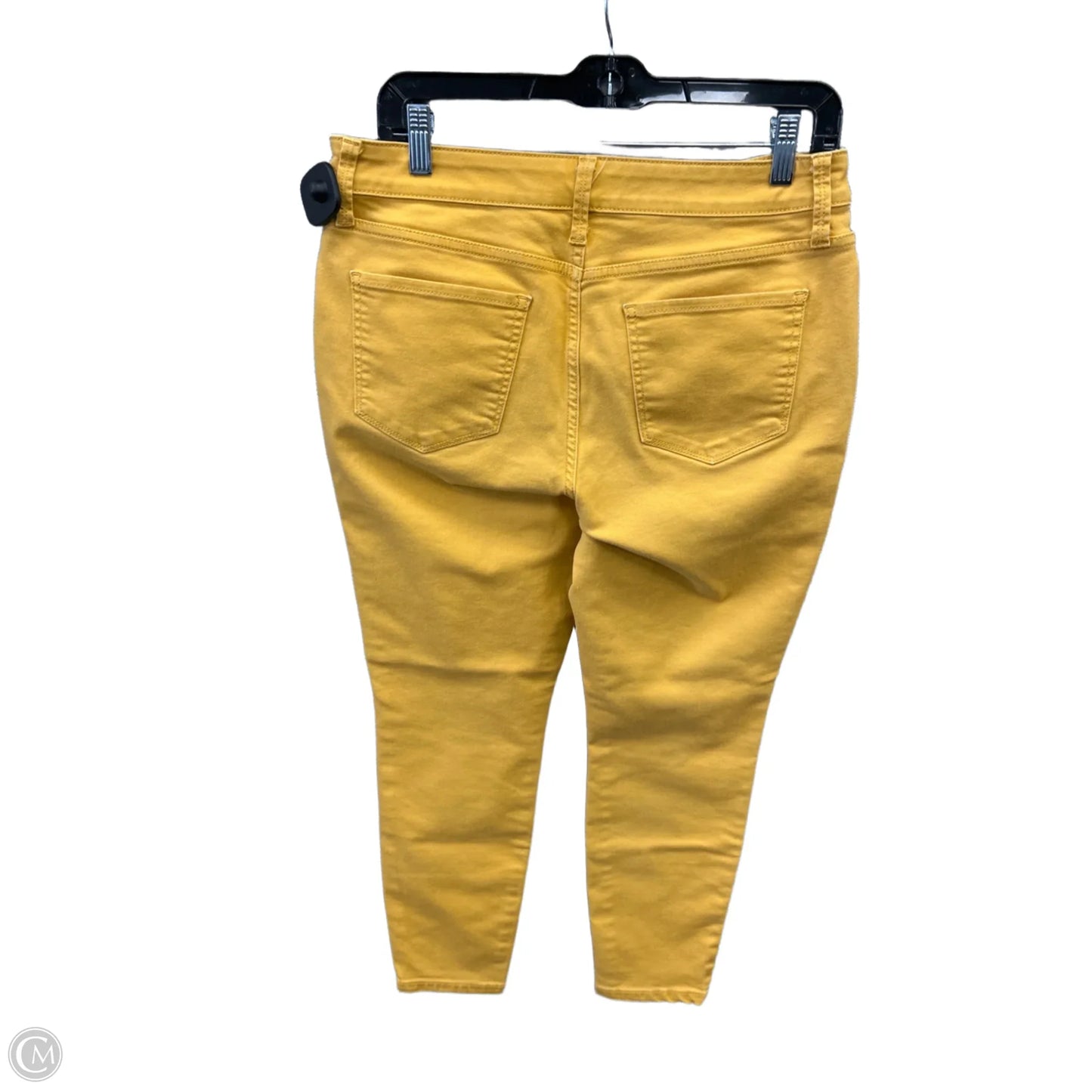 Jeans Skinny By St Johns Bay In Yellow, Size: 10