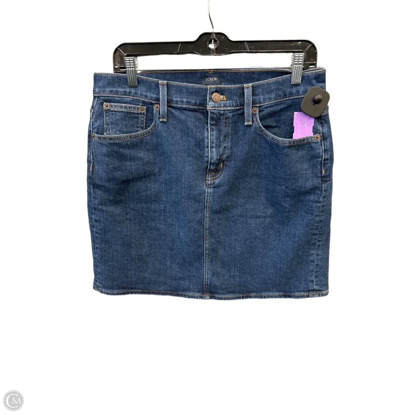 Skirt Mini & Short By J. Crew In Blue Denim, Size: 4