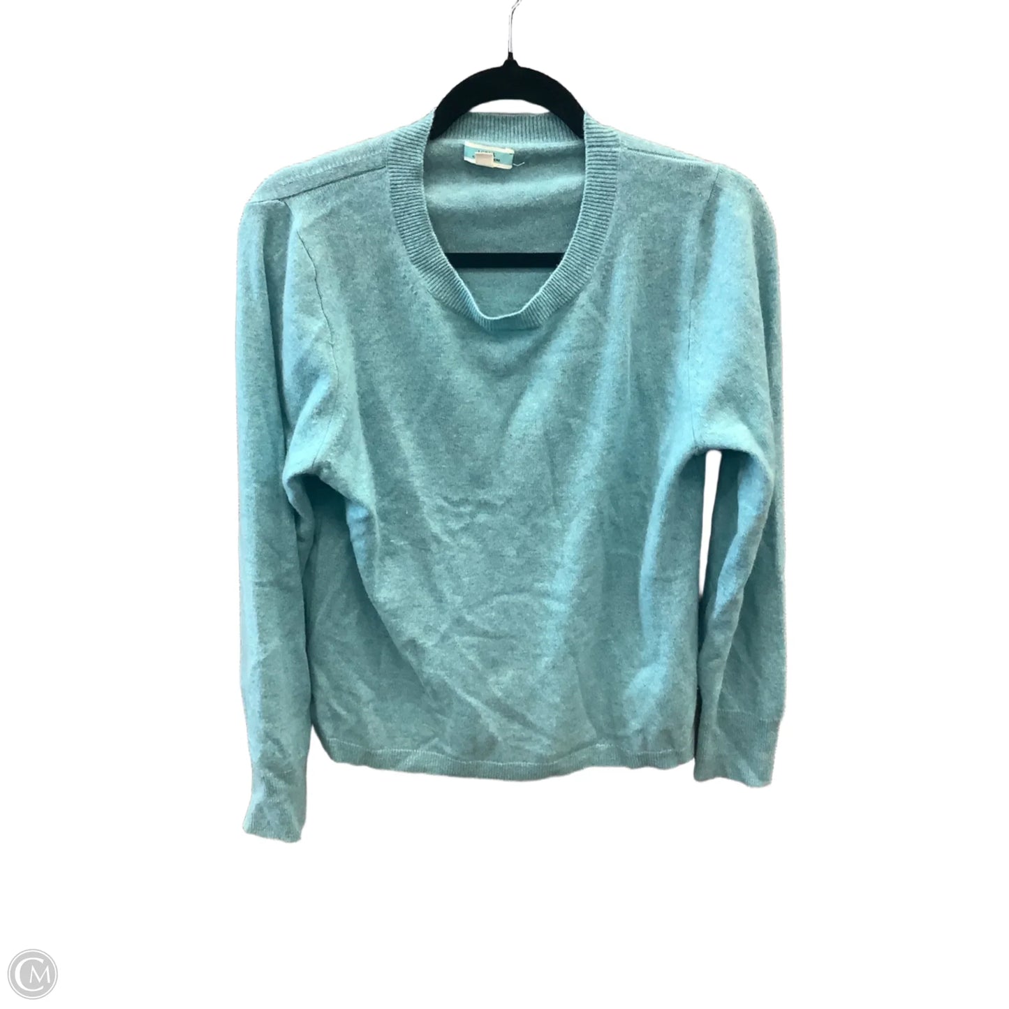 Sweater Cashmere By J. Crew In Blue, Size: L