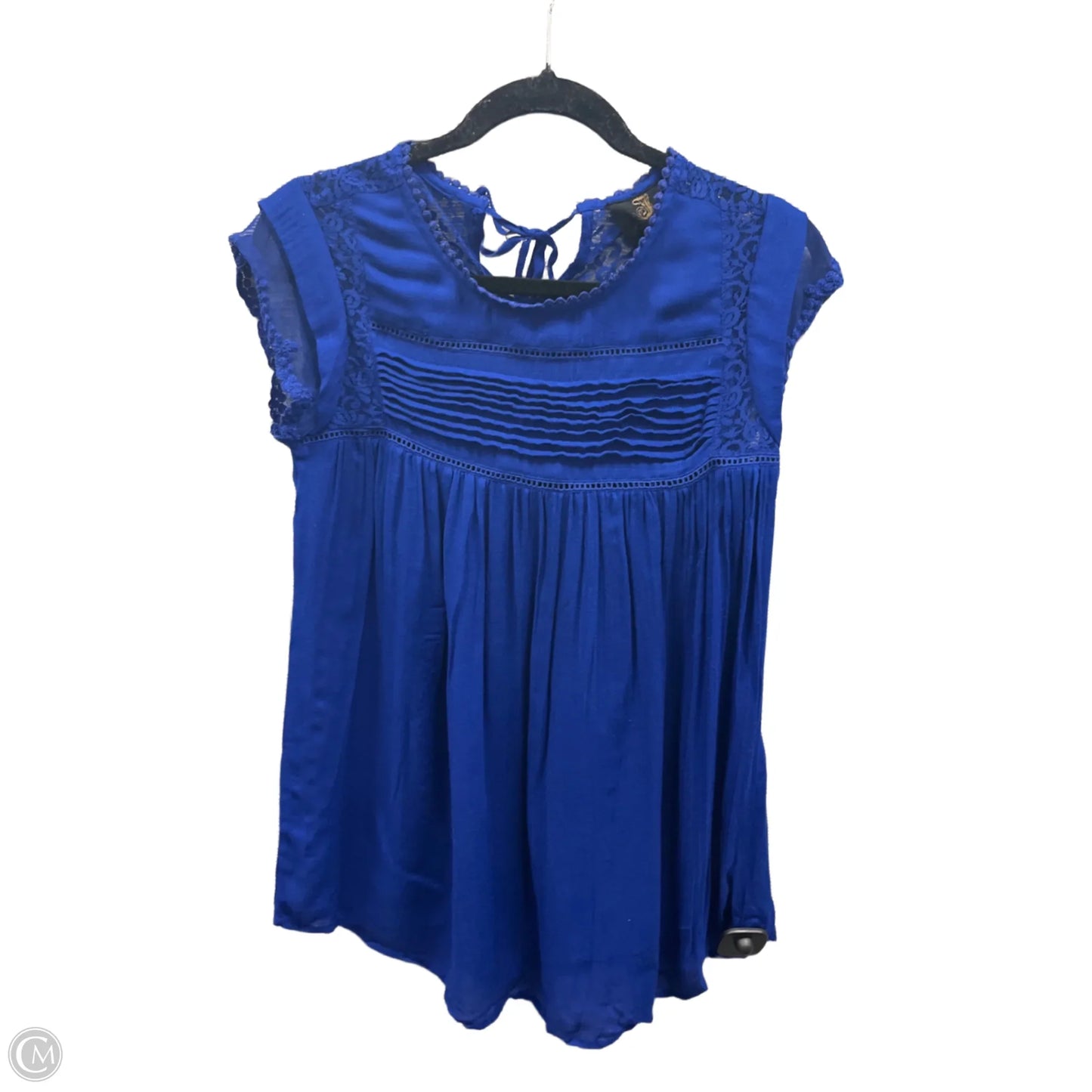 Top Short Sleeve By Clothes Mentor In Blue, Size: S