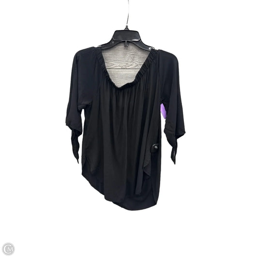 Top Short Sleeve By Cme In Black, Size: Xl