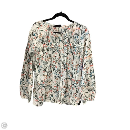 Top Long Sleeve By Lane Bryant In Floral Print, Size: 3x