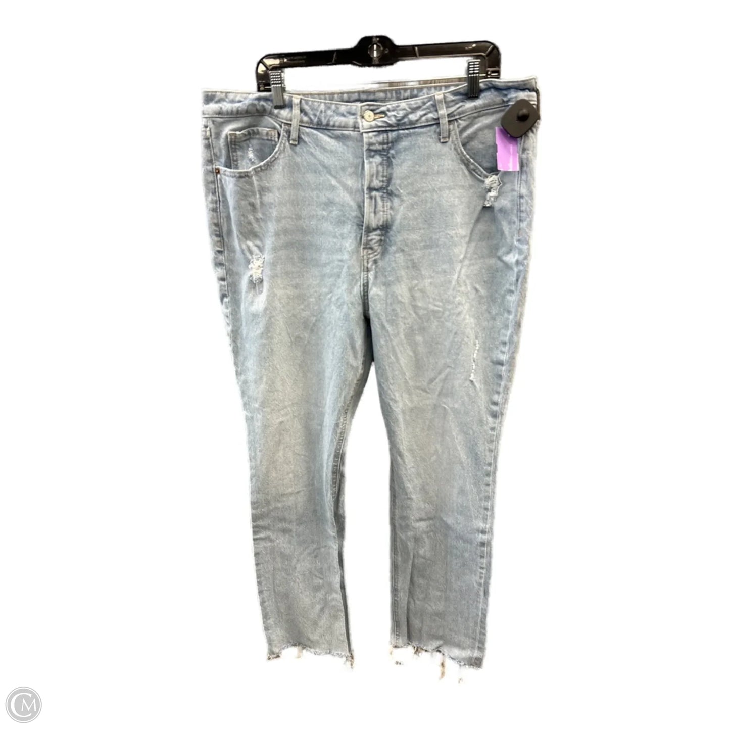 Jeans Boot Cut By Old Navy In Blue Denim, Size: 18