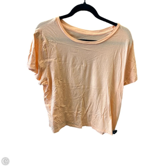Top Short Sleeve Basic By Universal Thread In Orange, Size: Xxl