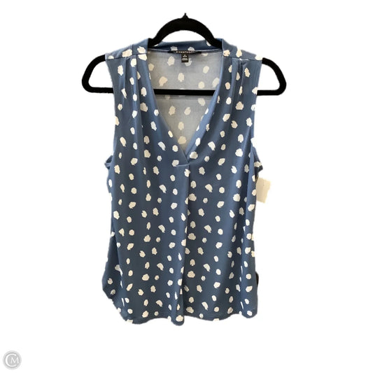 Top Sleeveless By 41 Hawthorn In Blue, Size: Mp