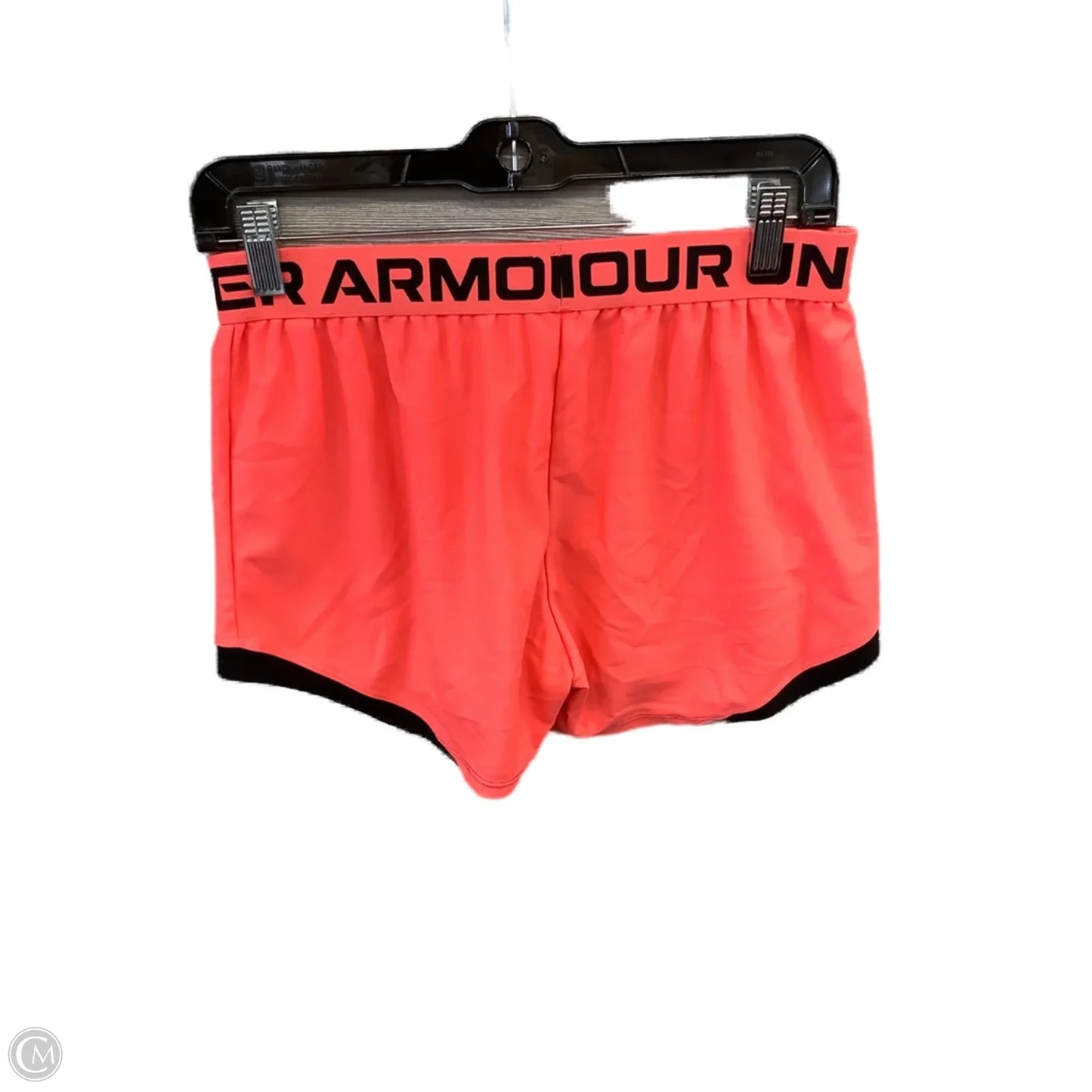 Athletic Shorts By Under Armour In Orange, Size: M