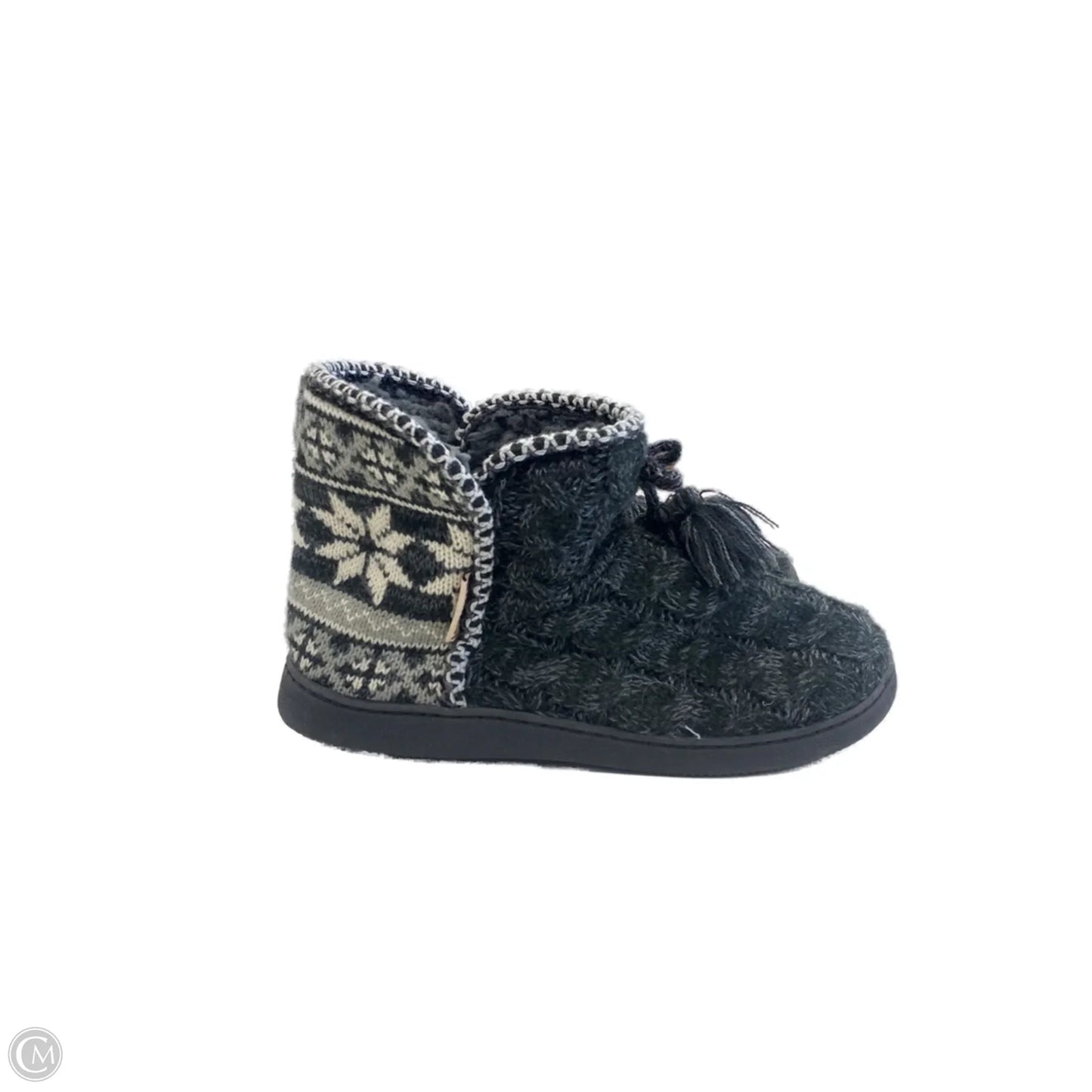 Boots Ankle Flats By Muk Luks In Grey, Size: 10
