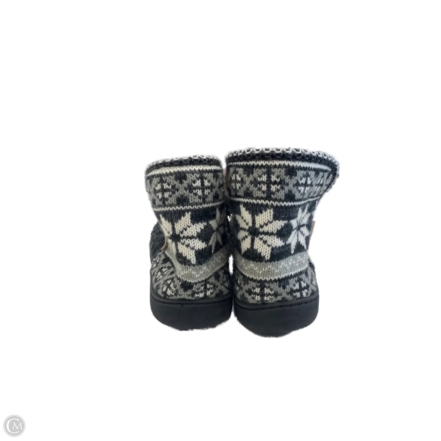 Boots Ankle Flats By Muk Luks In Grey, Size: 10