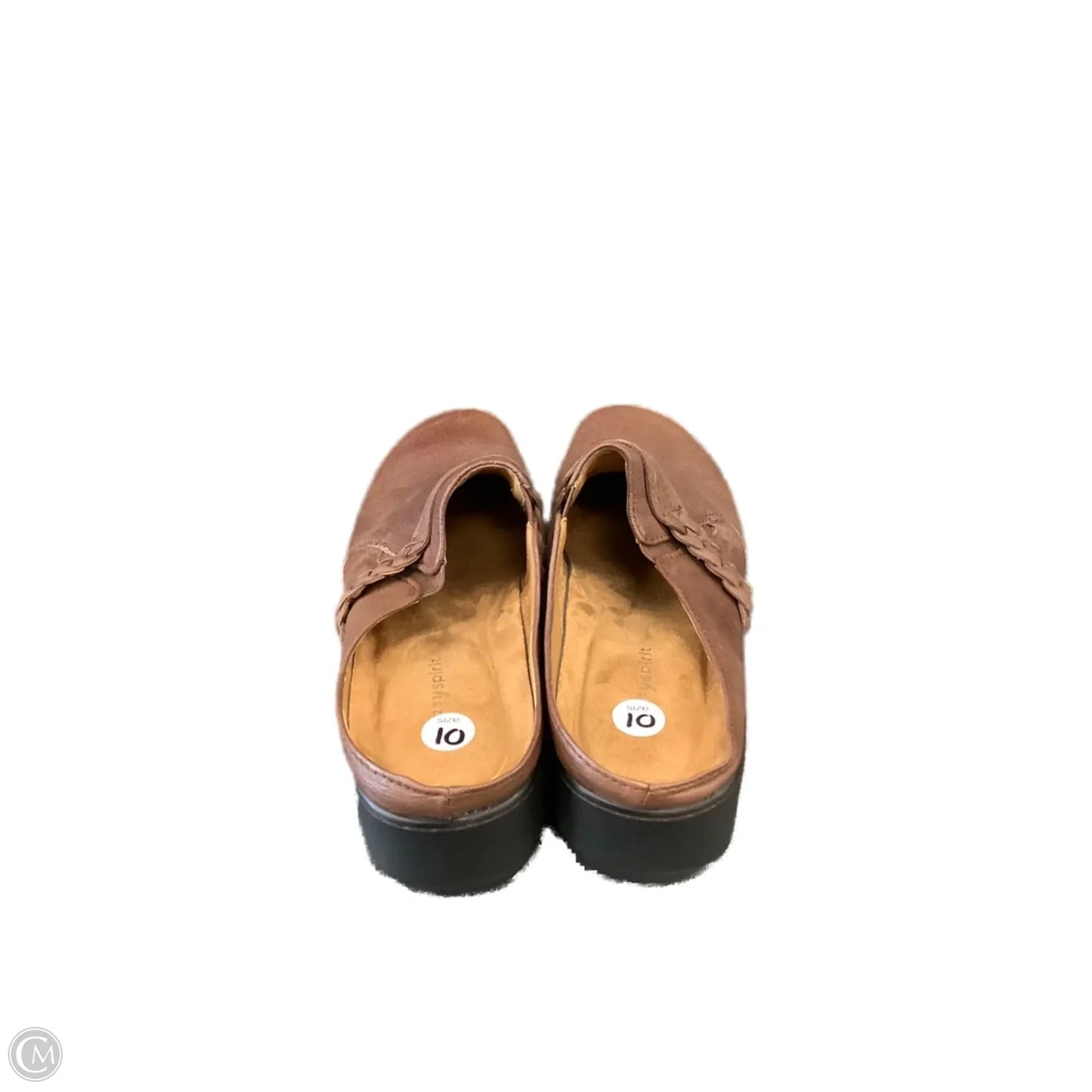 Shoes Flats By Easy Spirit In Brown, Size: 10