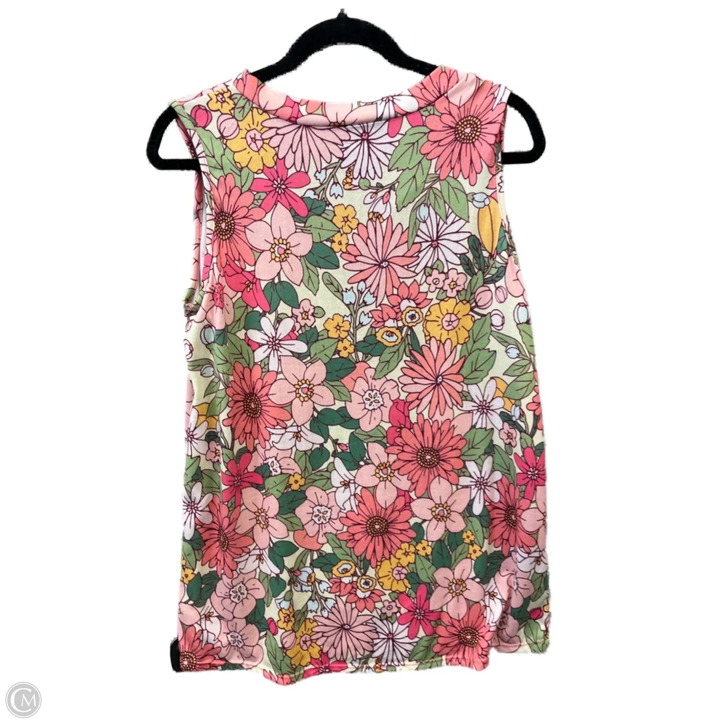 Top Sleeveless By Heimish Usa In Multi-colored, Size: M