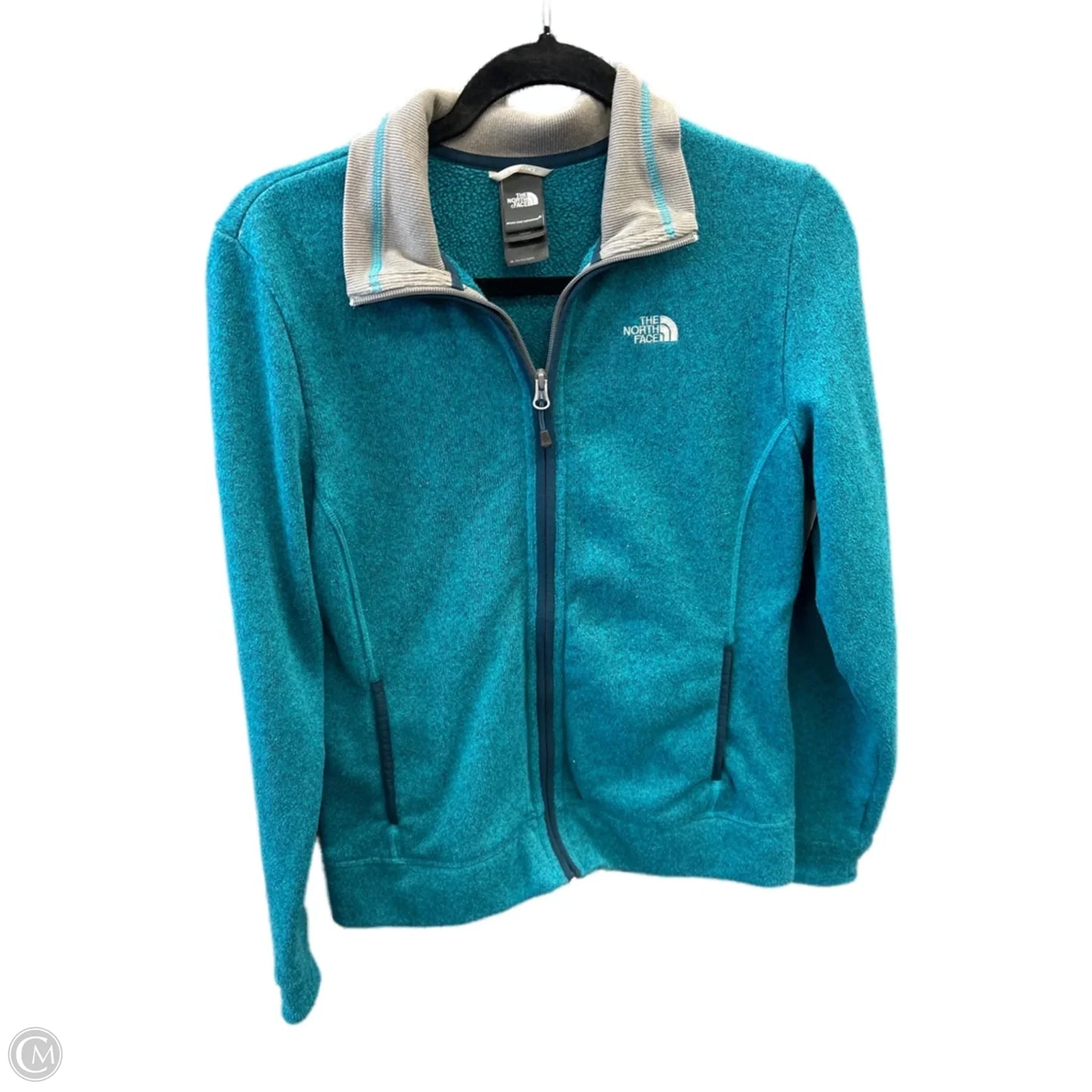 Jacket Fleece By The North Face In Teal, Size: M