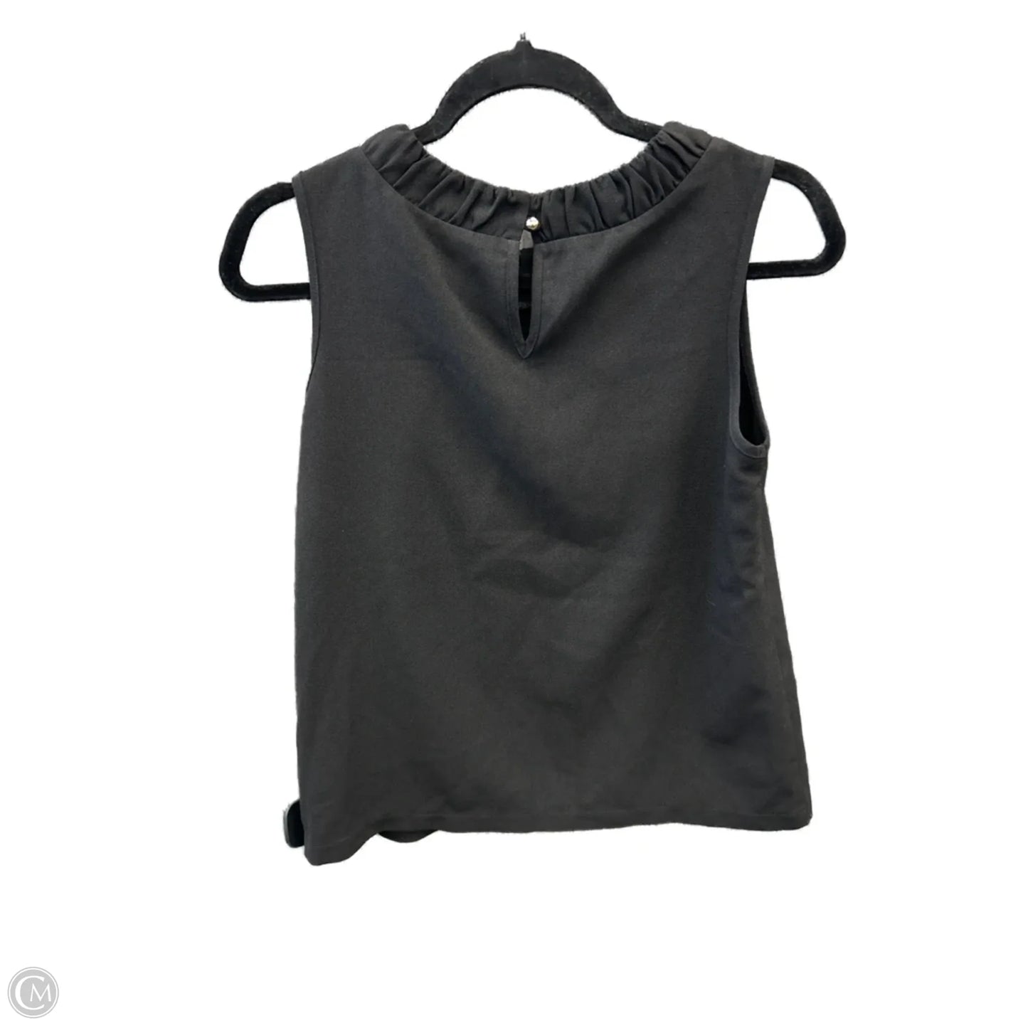 Top Sleeveless By Clothes Mentor In Black, Size: M