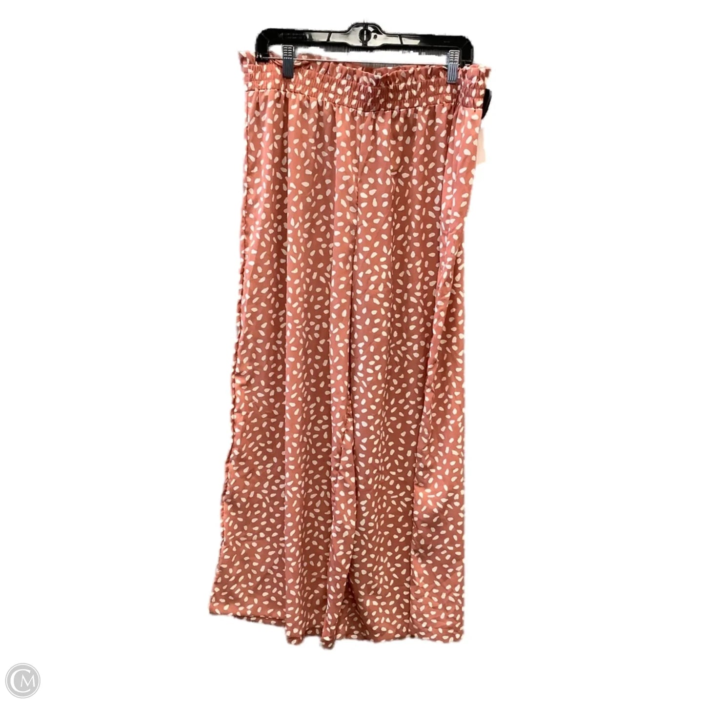Pants Wide Leg By Shein In Pink, Size: 16