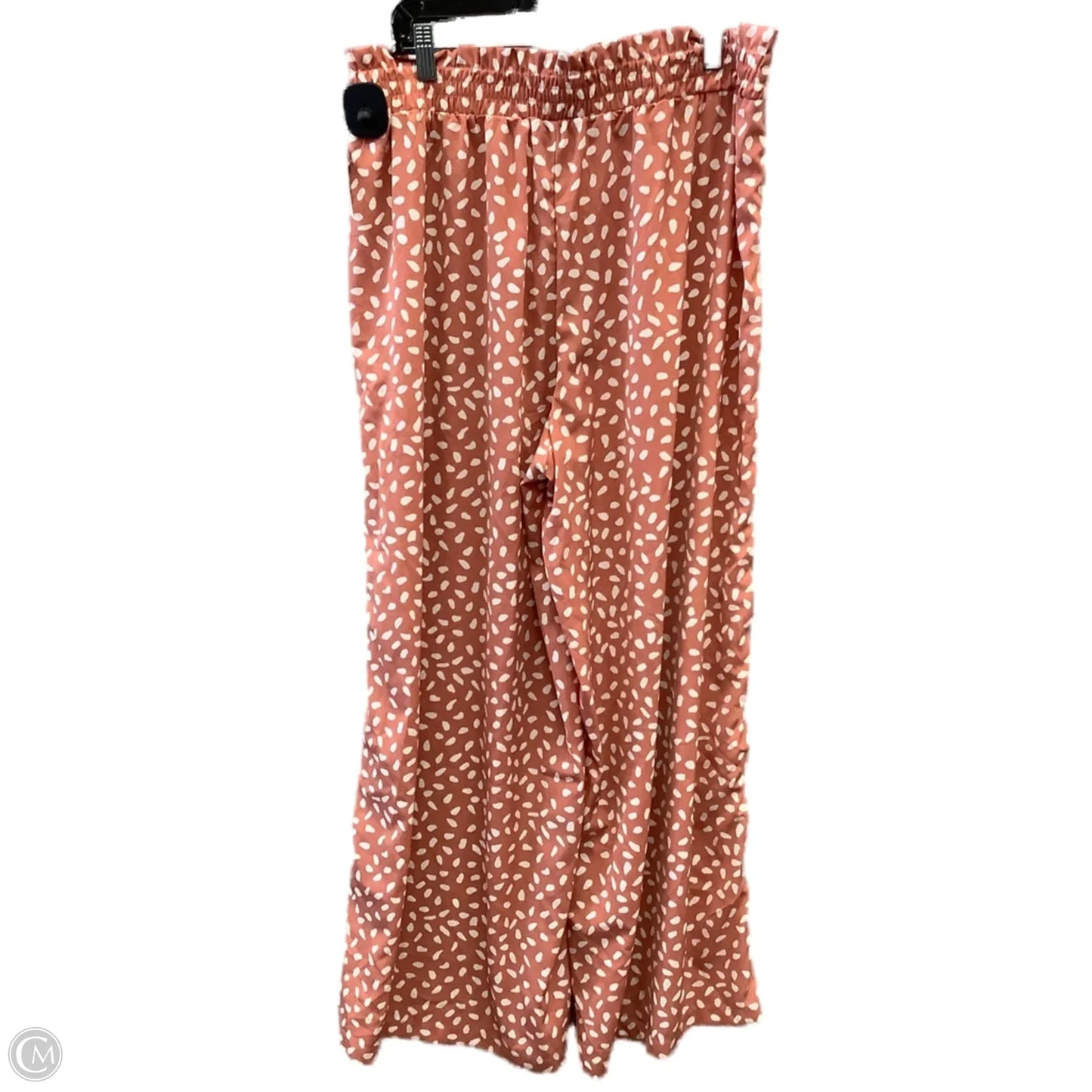 Pants Wide Leg By Shein In Pink, Size: 16