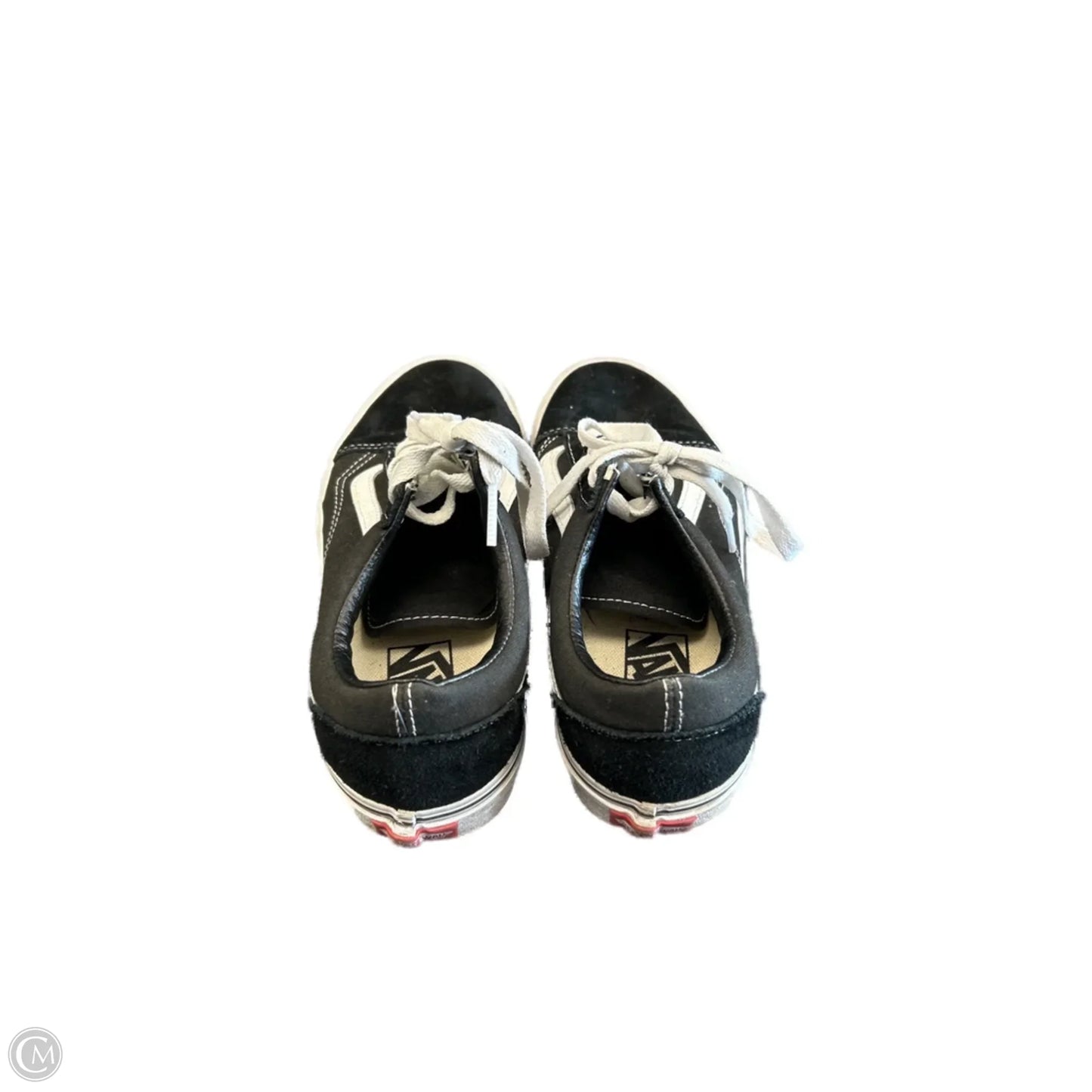Shoes Sneakers By Vans In Black, Size: 8