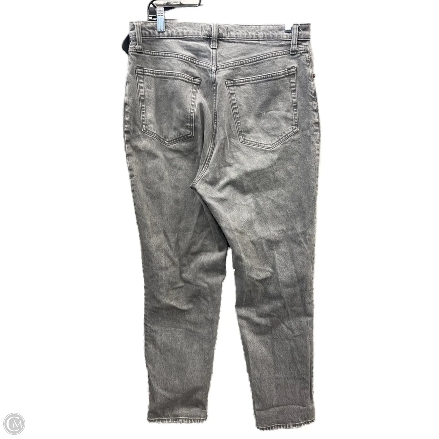 Jeans Boyfriend By Abercrombie And Fitch In Grey Denim, Size: 12