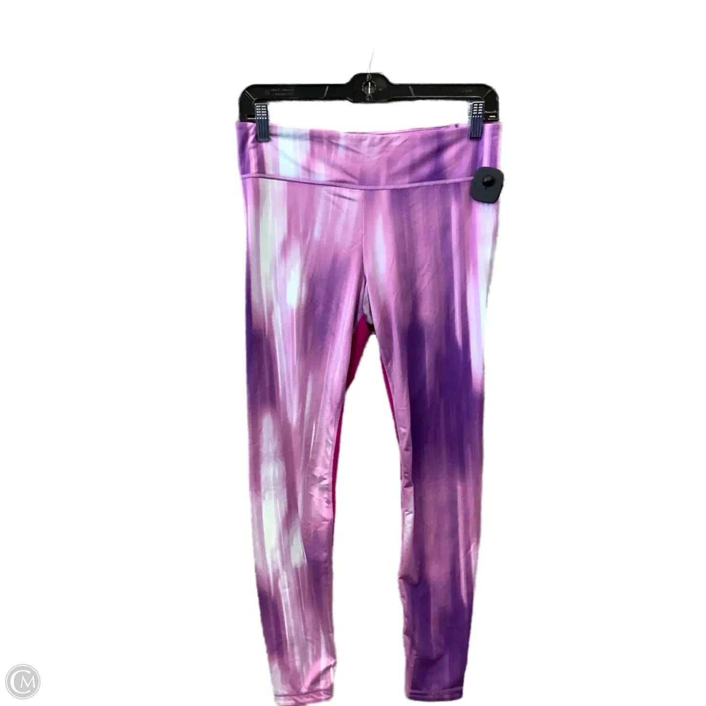 Athletic Leggings By Under Armour In Purple, Size: M