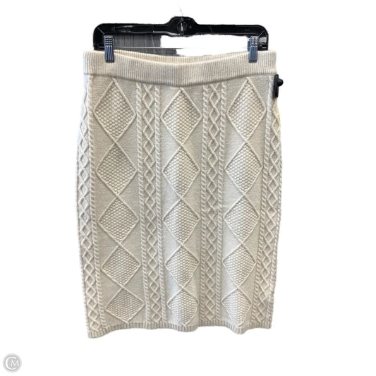 Skirt Midi By Cliche In Cream, Size: 12