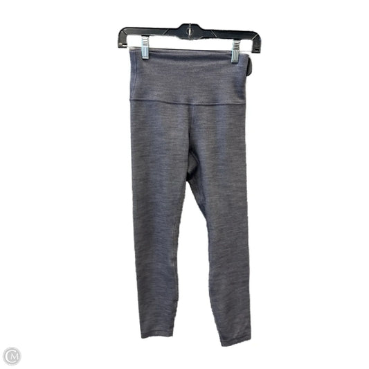Athletic Leggings By Lululemon In Grey, Size: 4