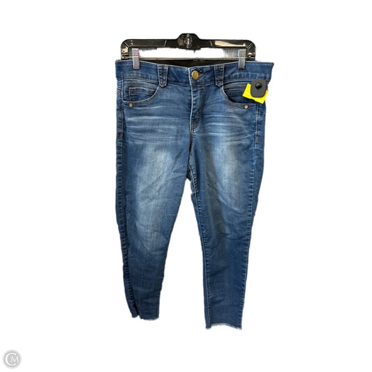 Jeans Cropped By Democracy In Blue Denim, Size: 10