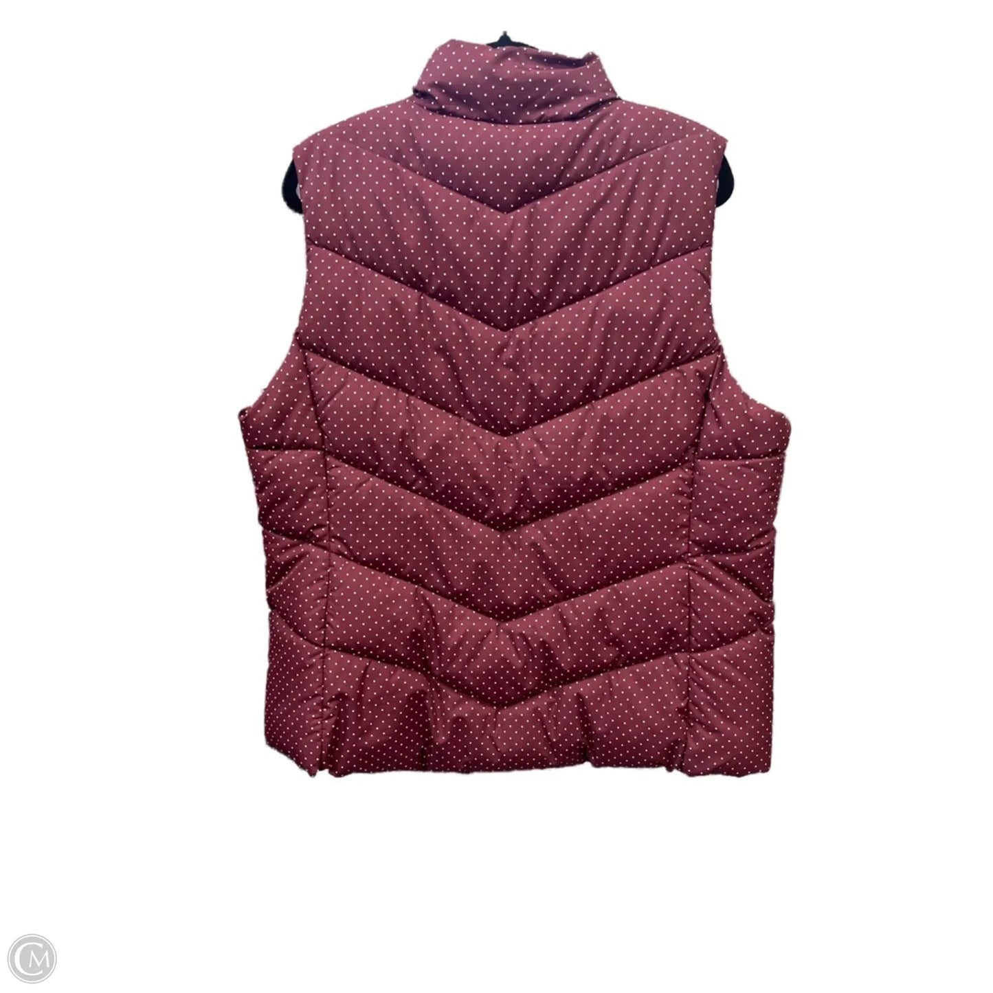 Vest Puffer & Quilted By Gap In Maroon, Size: Xxl