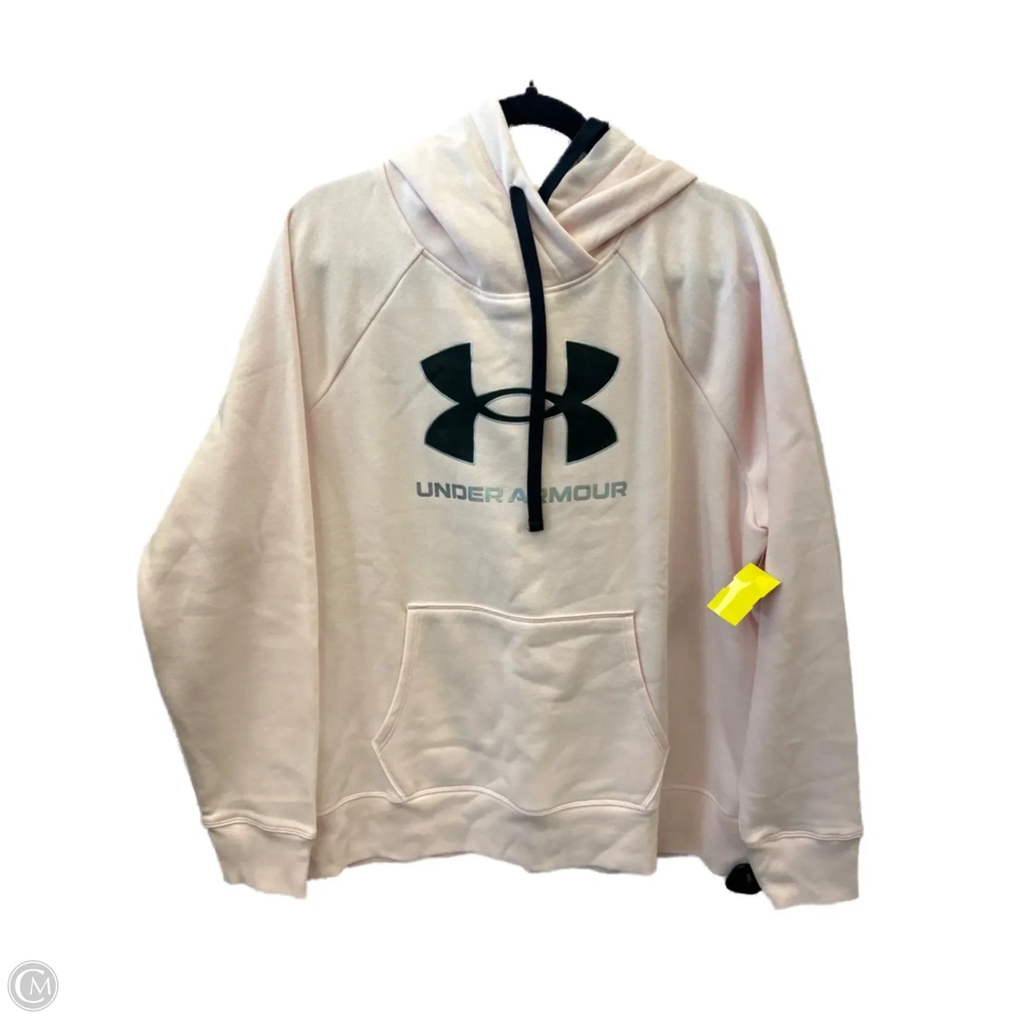 Athletic Sweatshirt Hoodie By Under Armour In Pink, Size: Xxl
