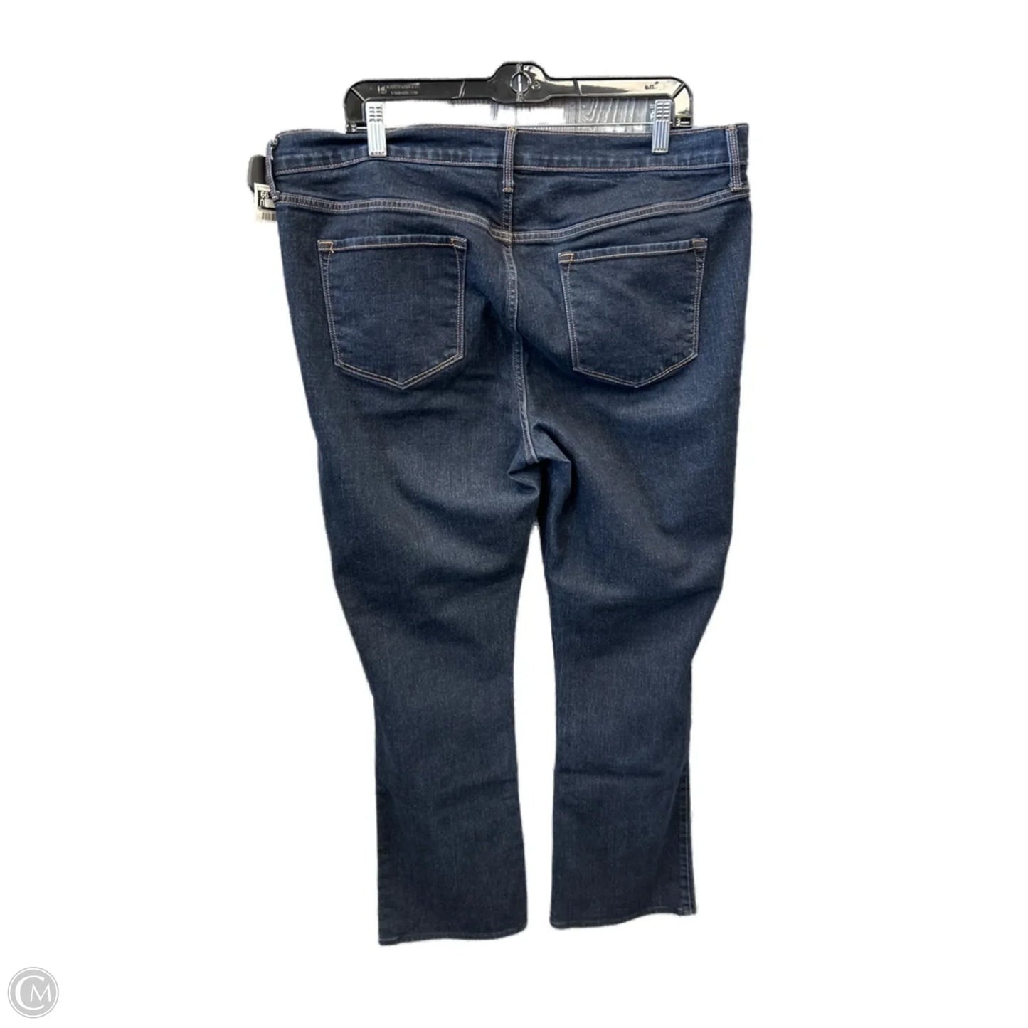 Jeans Flared By Old Navy In Blue Denim, Size: 16l