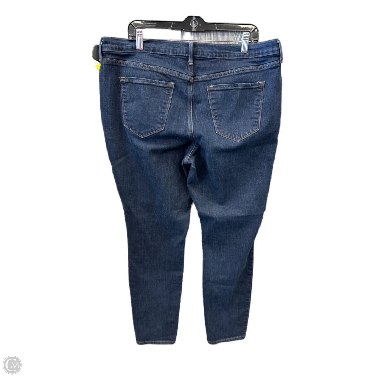 Jeans Skinny By Old Navy In Blue Denim, Size: 16l