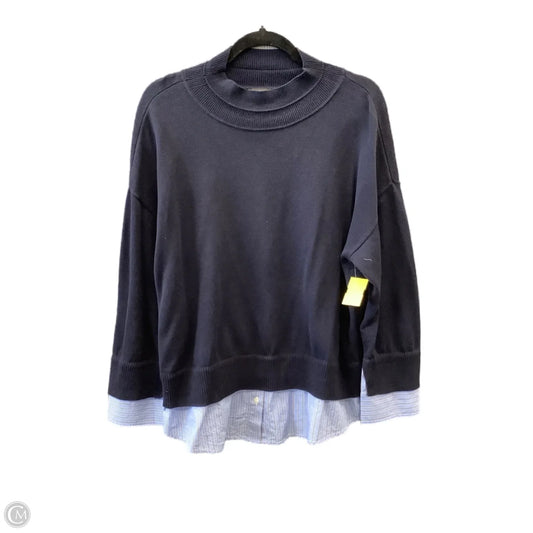 Sweater By Talbots In Navy, Size: 1x