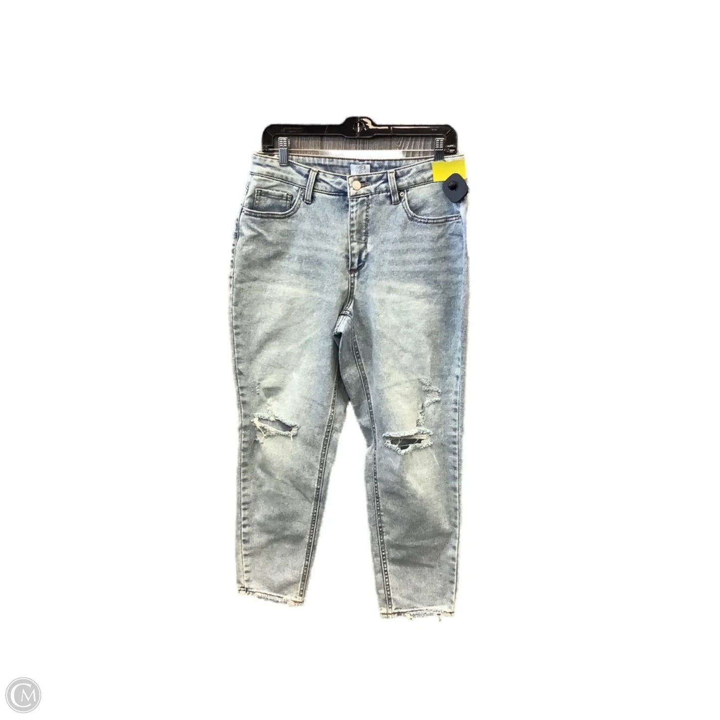 Jeans Boyfriend By Time And Tru In Blue Denim, Size: 10