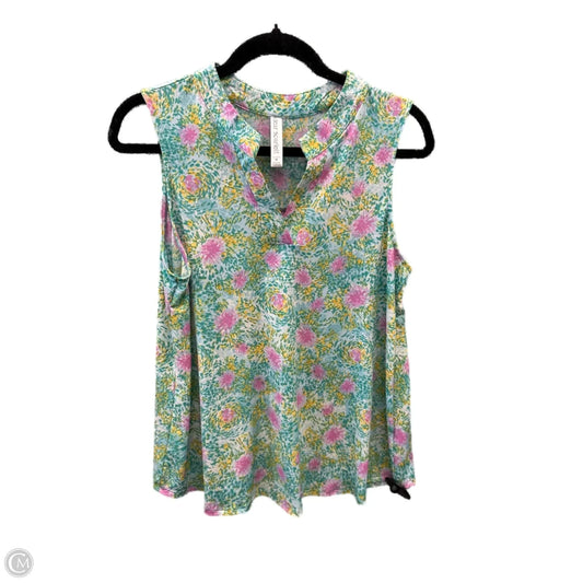 Blouse Sleeveless By Dear Scarlett In Green, Size: M