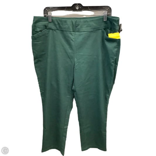 Pants Chinos & Khakis By Croft And Barrow In Green, Size: 16