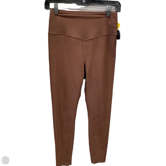 Athletic Leggings By Victorias Secret In Brown, Size: S