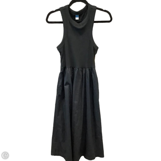 Dress Casual Midi By Old Navy In Black, Size: M