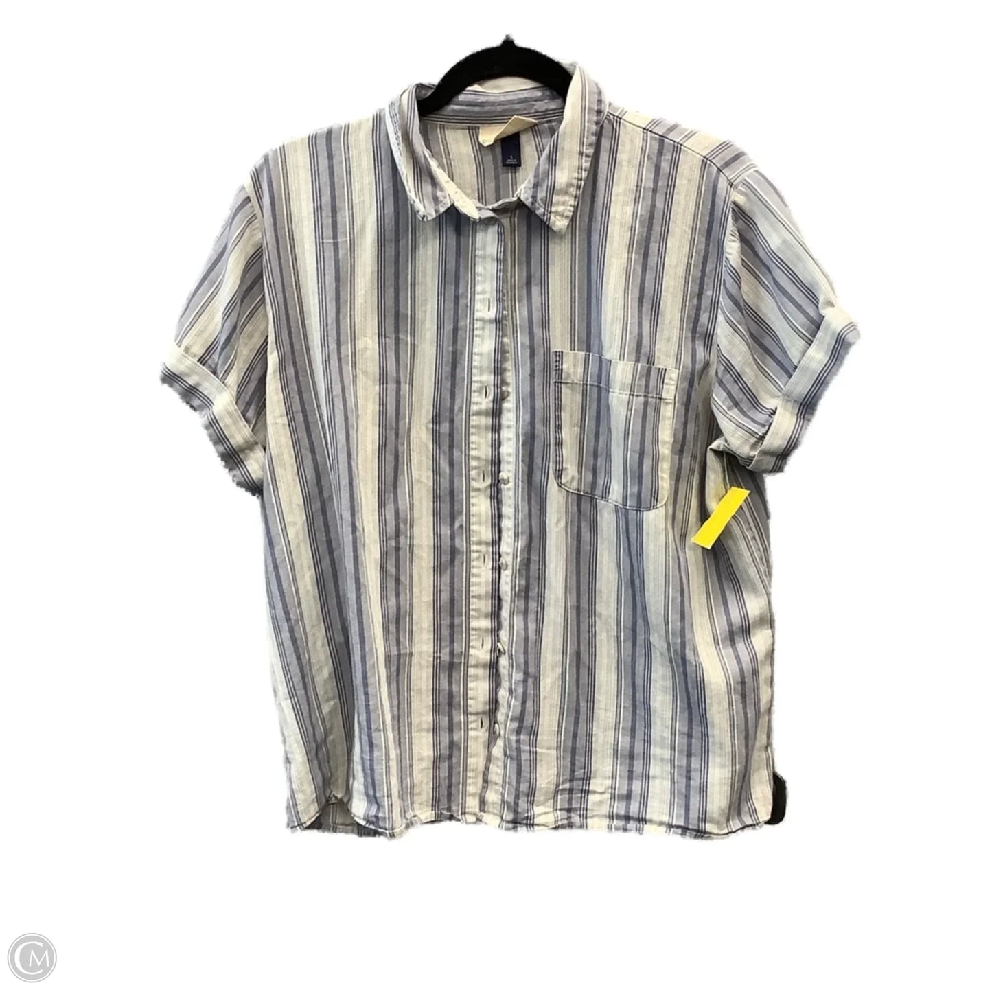 Top Short Sleeve By Universal Thread In Blue, Size: S